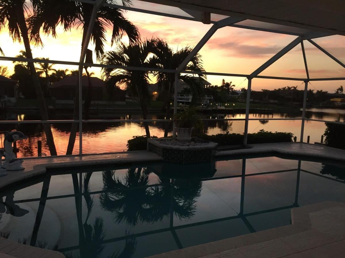 Free Heatedpool On Sailboataccesscanal Boat Lift Villa Cape Coral Exterior photo